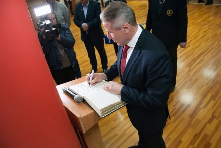 Глава Национального Олимпийского комитета Украины встретился с лучшими тайбоксерами страны (фото)