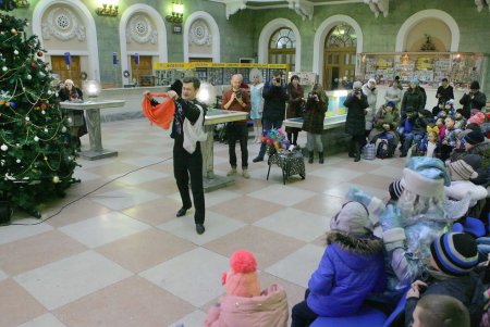  День святого Николая на одесском Главпочтамте (фоторепортаж)