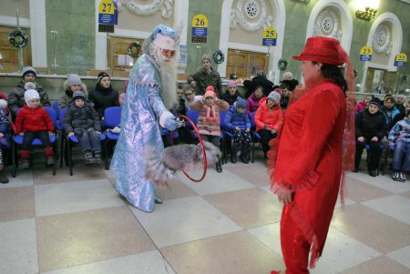  День святого Николая на одесском Главпочтамте (фоторепортаж)
