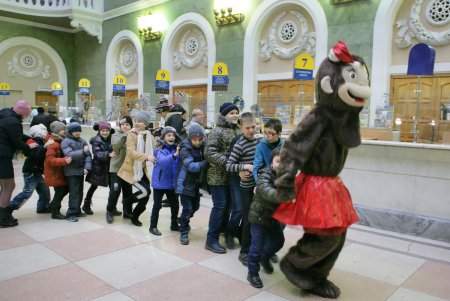 День святого Николая на одесском Главпочтамте (фоторепортаж)
