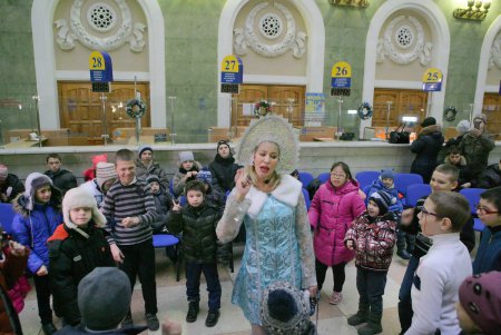  День святого Николая на одесском Главпочтамте (фоторепортаж)