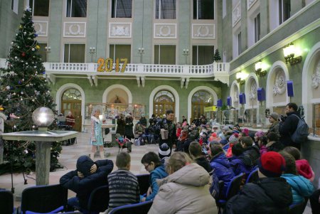  День святого Николая на одесском Главпочтамте (фоторепортаж)