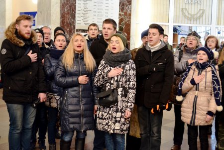 В Одессу прибыл «Рождественский поезд Святого Николая»