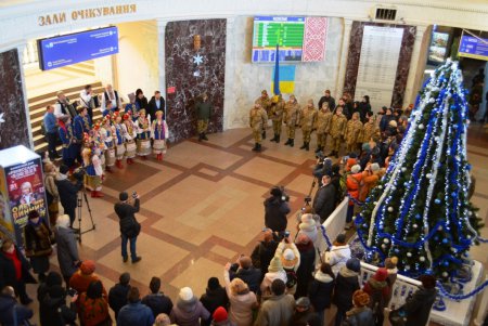 В Одессу прибыл «Рождественский поезд Святого Николая»