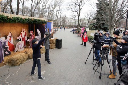 В Горсаду — Фестиваль Рождества (фоторепортаж)