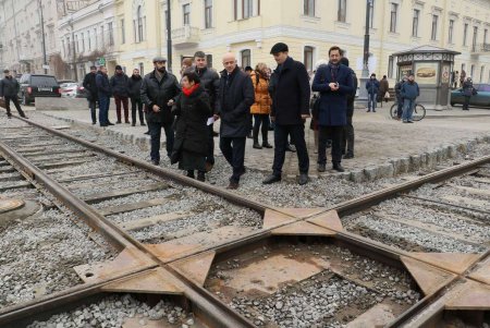 Реконструкция: по Тираспольской площади проехался экспериментальный трамвай (фото) 