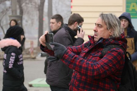 Реконструкция: по Тираспольской площади проехался экспериментальный трамвай (фото) 