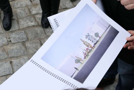 Реконструкция: по Тираспольской площади проехался экспериментальный трамвай (фото) 