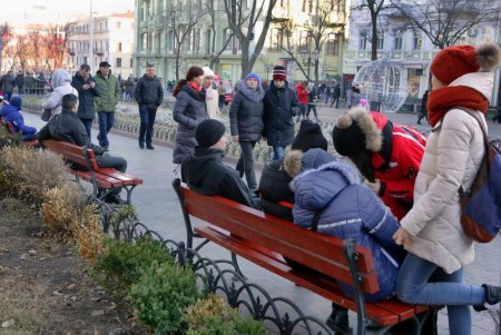 Одесситы продолжают отмечать наступивший 2017 год (фоторепортаж)
