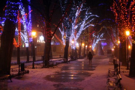 Ночь накануне Рождества (фоторепортаж)