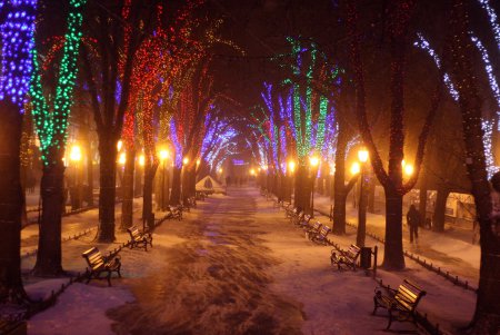 Ночь накануне Рождества (фоторепортаж)