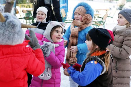 Рождество в Зоопарке отпраздновали колядками, танцами, сказками и викториной о животных (фото)