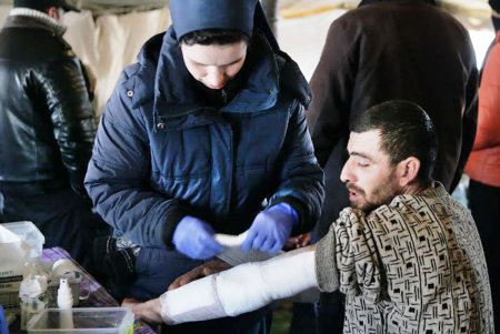 Пункты обогрева приняли больше тысячи человек (фоторепортаж)