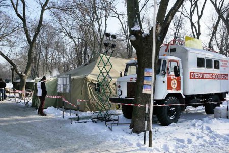 Пункты обогрева приняли больше тысячи человек (фоторепортаж)