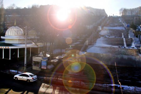 Приморский  бульвар, Потемкинская: середина января (фоторепортаж)