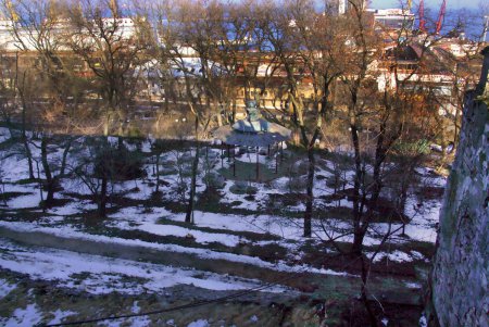 Приморский  бульвар, Потемкинская: середина января (фоторепортаж)