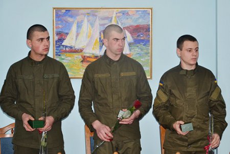 За поимку овидиопольского головореза — именной подарок