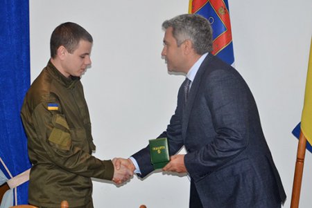 За поимку овидиопольского головореза — именной подарок
