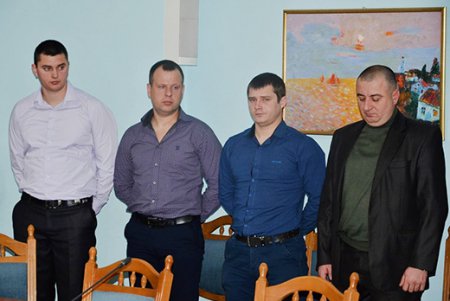 За поимку овидиопольского головореза — именной подарок
