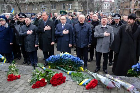 В Одессе отметили День Соборности (фоторепортаж)