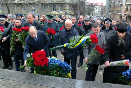 В Одессе отметили День Соборности (фоторепортаж)