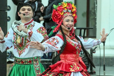 Одесситы отметили День Соборности хоровым флеш-мобом (фоторепортаж)
