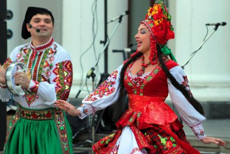 Одесситы отметили День Соборности хоровым флеш-мобом (фоторепортаж)