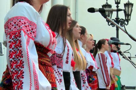 Одесситы отметили День Соборности хоровым флеш-мобом (фоторепортаж)