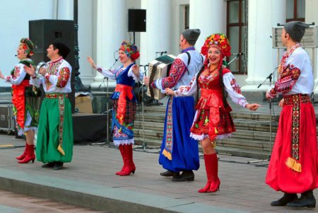 Одесситы отметили День Соборности хоровым флеш-мобом (фоторепортаж)