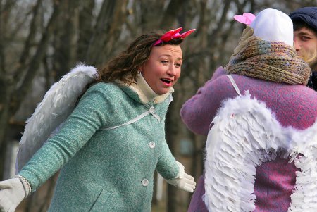 В День влюбленных в Одессе прошел целый Фестиваль любви (фоторепортаж)