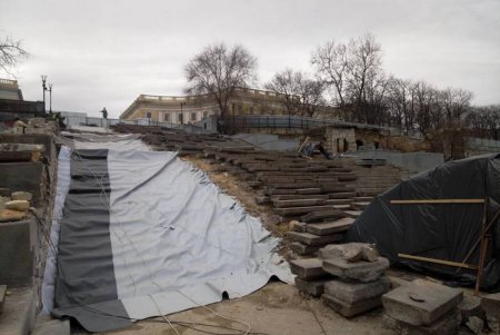 Гидроизоляция Потемкинской лестницы — назревшая необходимость (фото)
