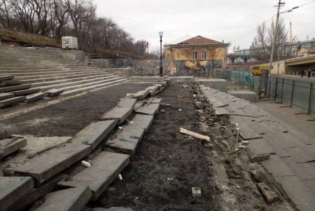 Гидроизоляция Потемкинской лестницы — назревшая необходимость (фото)