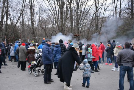 В Одессе проводили Масленицу (фото)