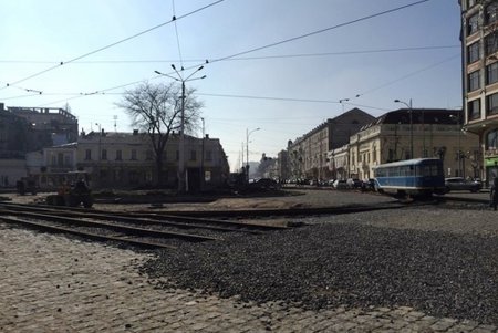 Тираспольская площадь: капитальный ремонт продолжается (фото)