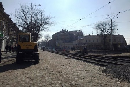 Тираспольская площадь: капитальный ремонт продолжается (фото)