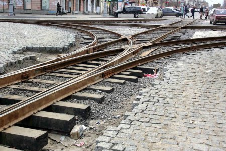 Тираспольская площадь Одессы в ожидании завершения работ (фото)