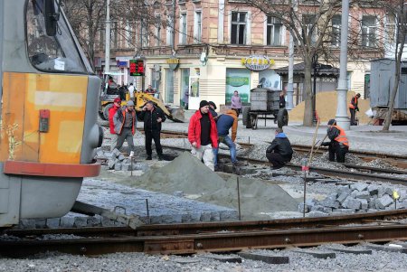 Тираспольская площадь Одессы в ожидании завершения работ (фото)