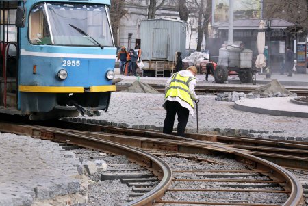 Тираспольская площадь Одессы в ожидании завершения работ (фото)