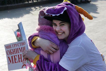 Сегодня многие одесситы стали «жертвами» праздничной «агрессии» (фоторепортаж) 