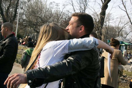 Сегодня многие одесситы стали «жертвами» праздничной «агрессии» (фоторепортаж) 