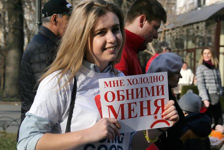 Сегодня многие одесситы стали «жертвами» праздничной «агрессии» (фоторепортаж) 