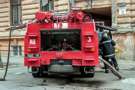 Пожарный будний день службы «101» (фоторепортаж)