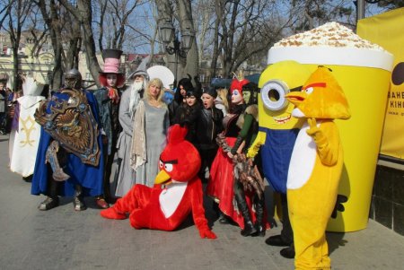 Одесские дети «запустили» Юморину в Горсаду (фото)