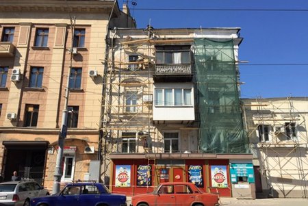 Начались работы по ремонту фасадов зданий в исторической части города (фото)