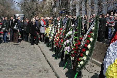 Одесситы попрощались с Олехом (фоторепортаж)