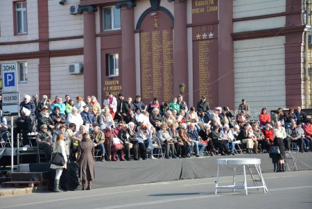 Духовые оркестры сделали музыкальный подарок городу-герою, городу-победителю (фото)