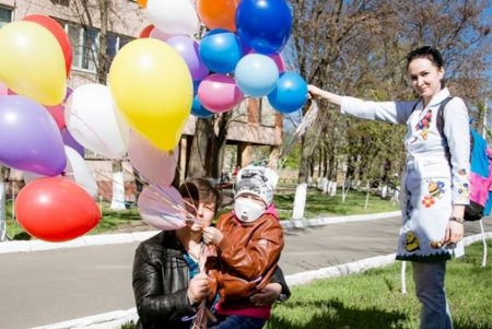 Одесситы устроили настоящий праздник для онкобольных детей  (фото)