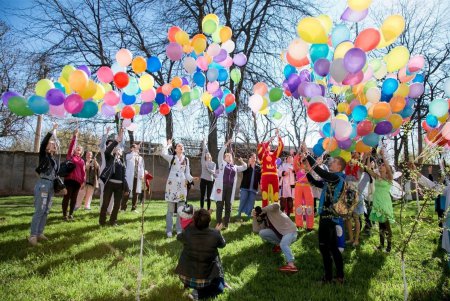 Одесситы устроили настоящий праздник для онкобольных детей  (фото)