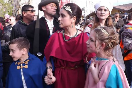 На Дерибасовской воскресли события двухтысячелетней давности (фото)
