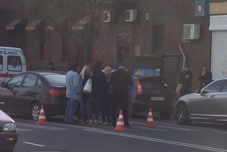 На Среднефонтанской пробка: сбили пешехода (фото) 